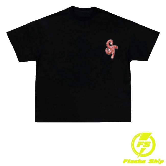 Candy Cane Black Shirt Candy Cane Long Sleeve Shirt Suburb Talks Merch Store