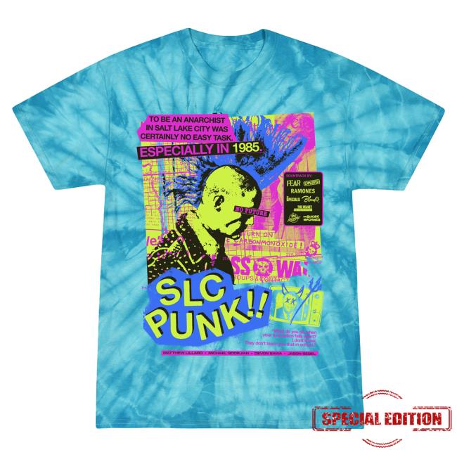 Official Studiohouse Designs Slc Punk Tie Dye Tee Turquoise