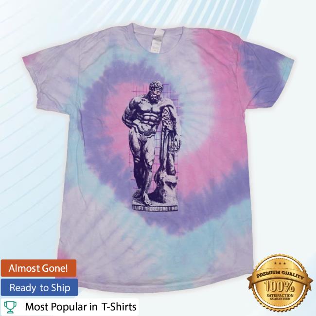 Trending Raskol Apparel Store I Lift Therefore I Am (Premium Unicorn Tie Dye) Unisex Sweatshirt