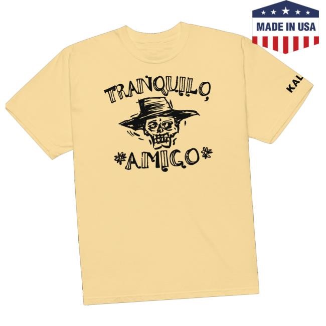 Official Kaleo Merch Store Tranquilo Amigo Crewneck Sweatshirt