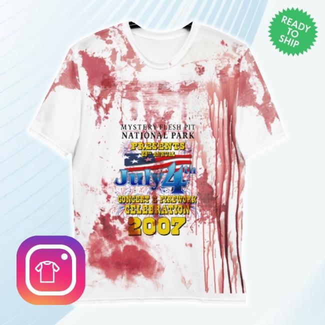 Trending Vintage 2007 Disaster T-Shirt Mystery Flesh Pit National Park Merch Store Shop