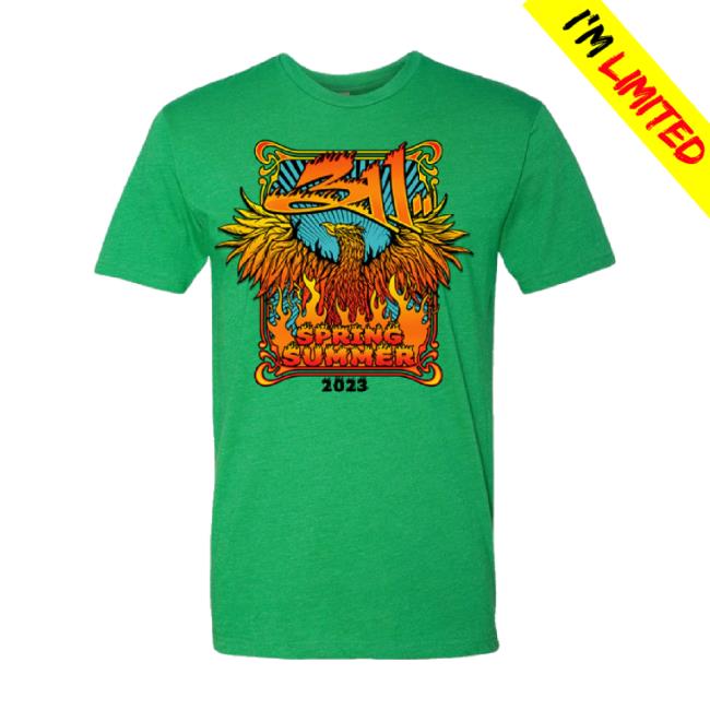 Trending 311 Store Merch 311 2023 Green Tour TankTop 311 Apparel Clothing Shop