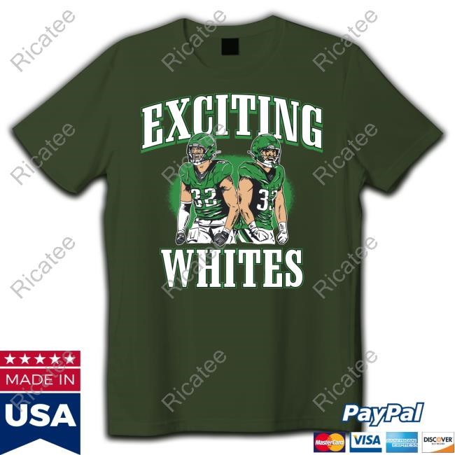 Exciting Whites Crewneck Sweatshirt Exciting Whites Reed Blankenship & Cooper Dejean Eagles Long Sleeve Shirt