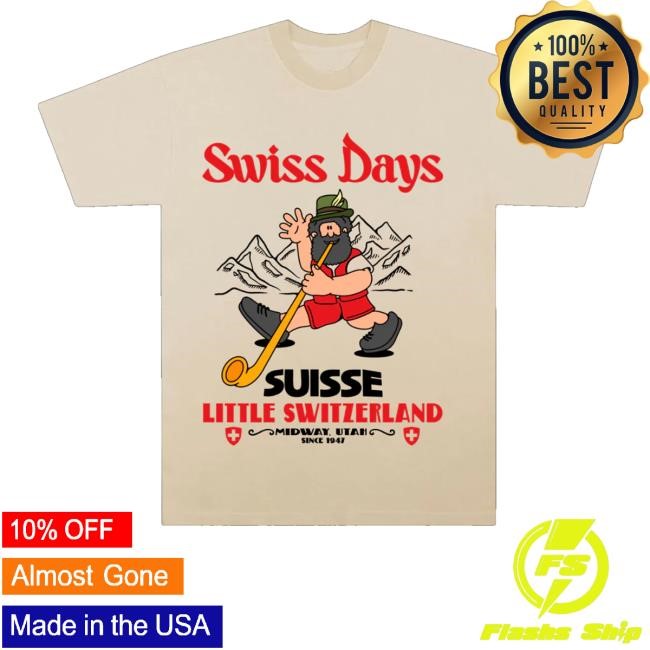Tysdyes Merch Store Shop Swiss Days Swiss Man Hoodie