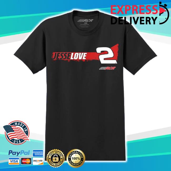 Trending Rcrracing Merch Store 2024 Jesse Love Whelen No. 2 Sided Black Car Hoodie Sweatshirt Rcrracing Shop
