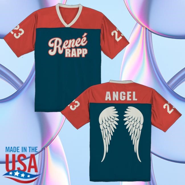 Reneé Rapp Official Store Merch Angel Football Jersey Tank Top Reneé Rapp Official Store Merch Angel Football Jersey T-Shirt