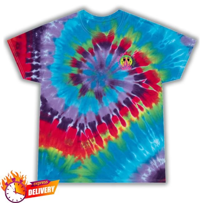 Lolo Overland Outfitting Merch Happy Camper Tie-Dye New Shirt