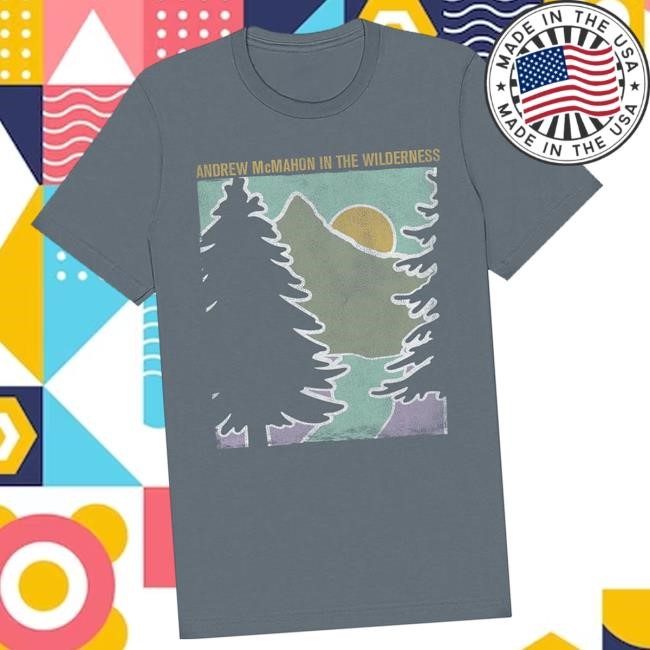 Official Andrew Mcmahon Merch Forest Tee Shirt