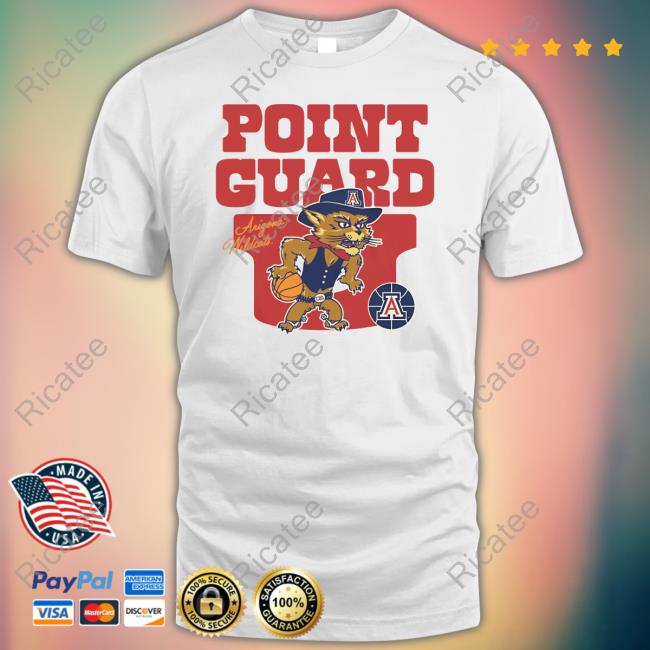 Arizona Basketball Point Guard U Shirts