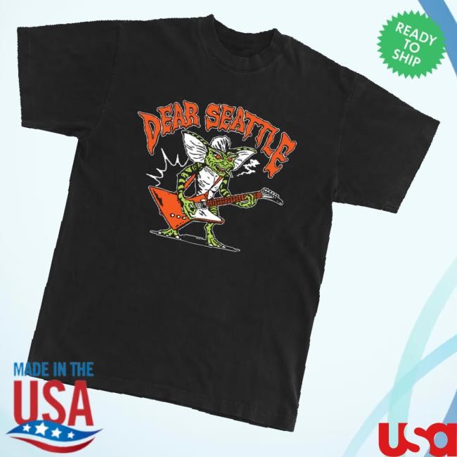 Trending Merch Jungle Merch Dear Seattle Gremlin New Shirt Black Trending Merch Jungle Merch Dear Seattle Gremlin Tee Black