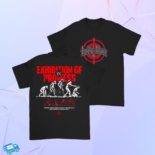 Kublai Khan Tx Store Merch Prowess Line Up Tee Shirt