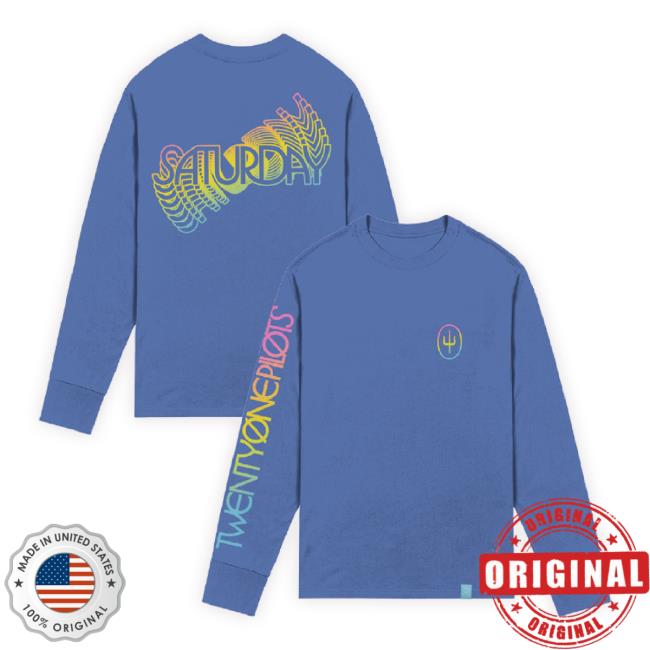 Trending Twenty One Pilots Merch Store Saturday Blue Shirt Twentyonepilots Apparel Clothing Shop