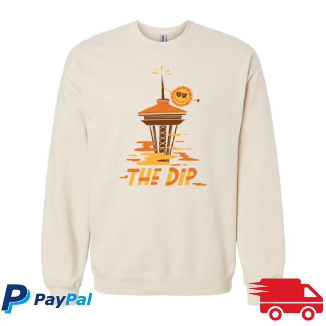 Original Space Needle Crew Neck Classic Shirt Port Merch Store Shop