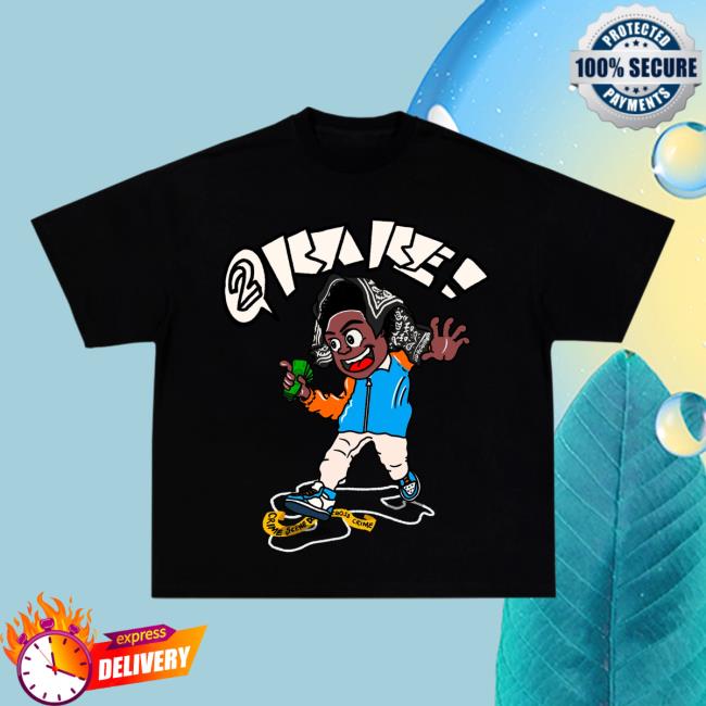 Official 2Raree Merch 2Raree Shirt New Rare Menace - Black