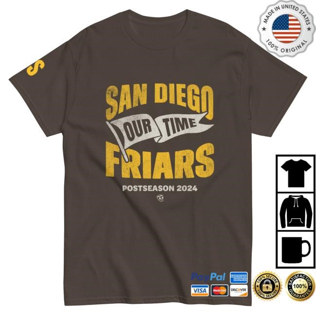Dead Friar Society Store Our Time Playoffs '24 Tees