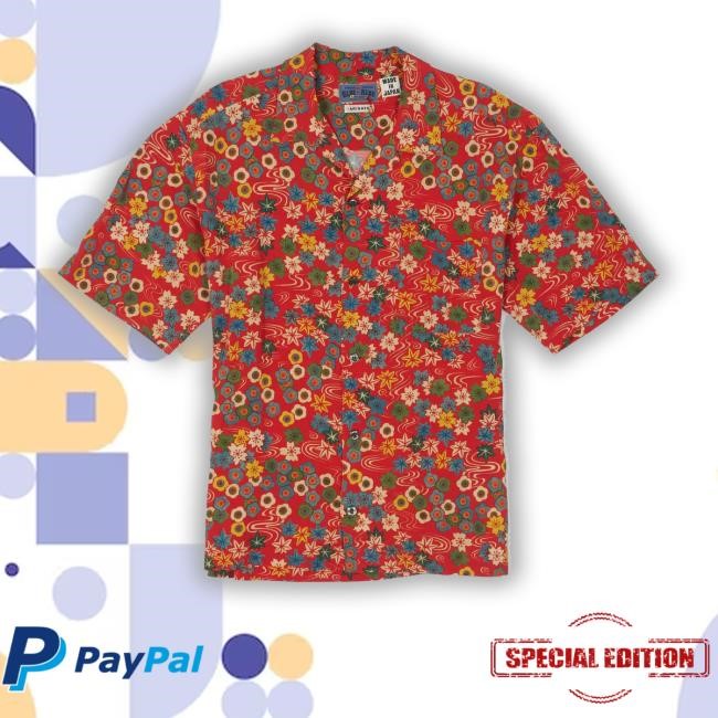 Blue Blue Japan Aloha Short Sleeve Sakura T Shirt