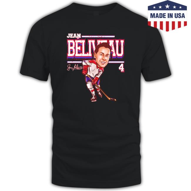 Jean Beliveau Montreal Cartoon Hockey Hoodie