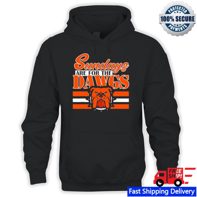 Sundays Are For The Dawgs Cleveland Ohio Gift Dawg Tee Shirt