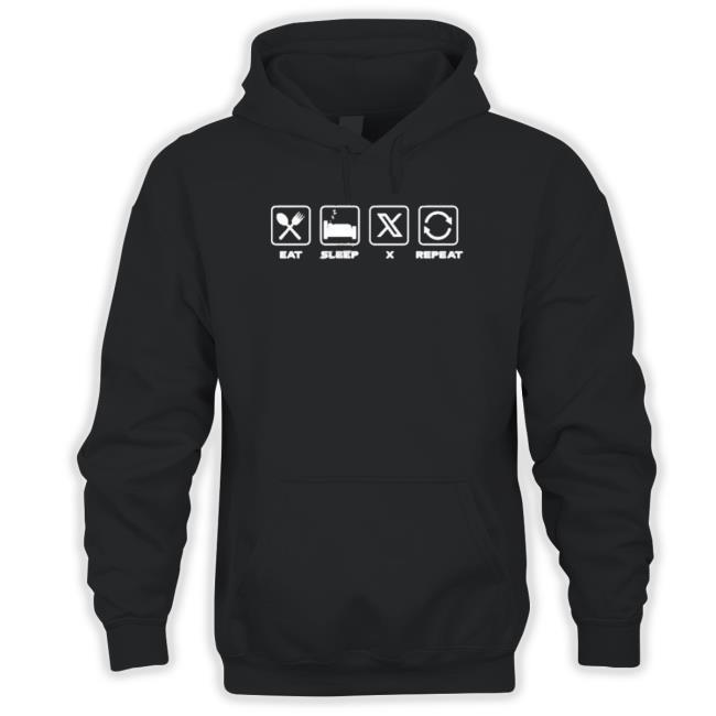 Official Eat Sleep X Repeat Classic Shirt