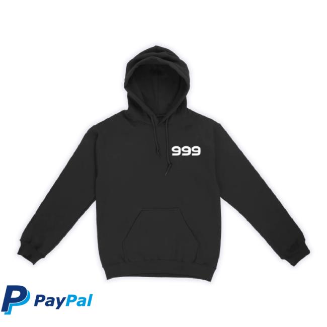 Official 999 Club Merch Store Sickwrld Hoodie Sweatshirt (Black) 999Club Shop