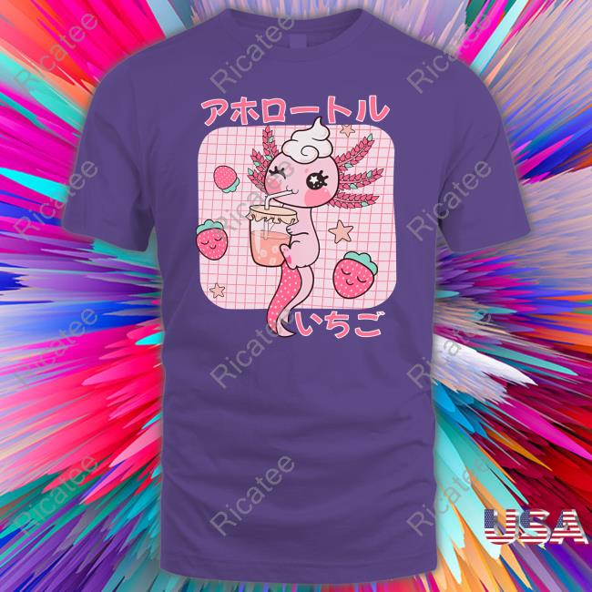 Strawberry Axolotl Shirts