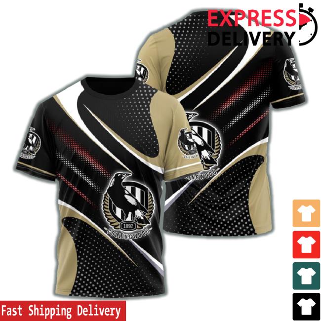 Collingwood Football All Over Print 3D Unisex Sweatshirt