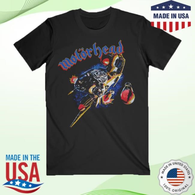 Official Bomber Album Cover Shirt Imotorhead Merch Store Bomber Album Cover