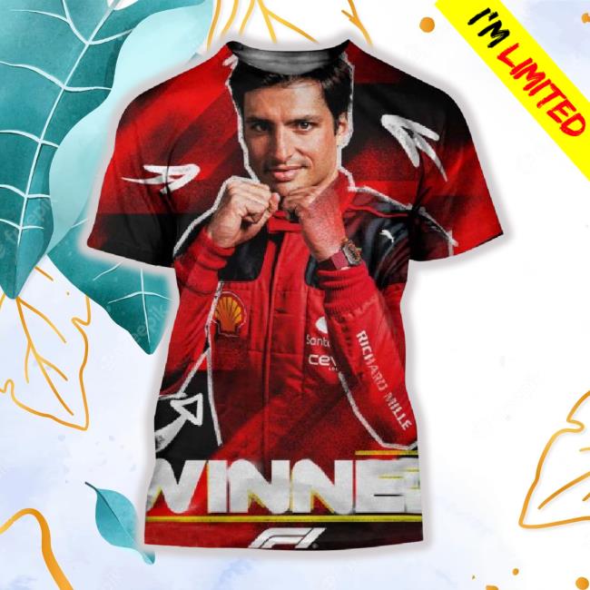 Congrats Carlos Sainz Is The Winner Of Singapore Gp All Over Print T-Shirt