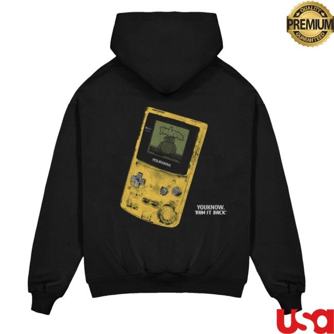 Youknow Run It Back Pixel Hoodie