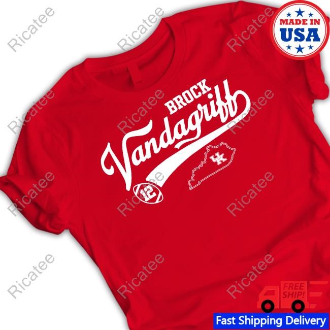 Kentucky Wildcats Brock Vandagriff Flair Script New Shirt