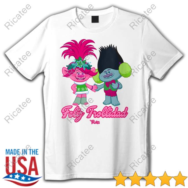 Dreamworks Trolls Feliz Trolliadad Long Sleeve