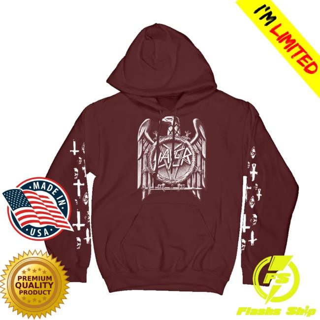 Slayer Store Merch Eagle Maroon T-Shirt