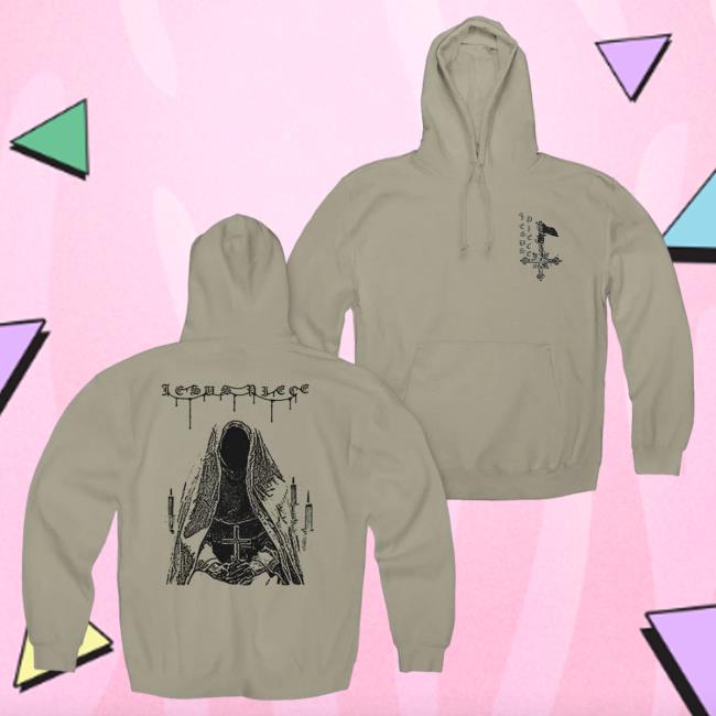 Official Cold Cuts Merch Store Shop Jesus Piece "Hands On Cross" Hood JesusPiece Coldcutsmerch Apparel Clothing
