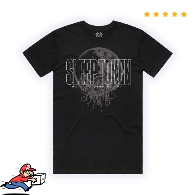 Trending Sleep Token Moon Tee – Black Tee Shirt
