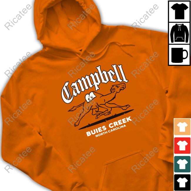 Official Vintage Campbell Fighting Camels Buies Creek Tee Shirt