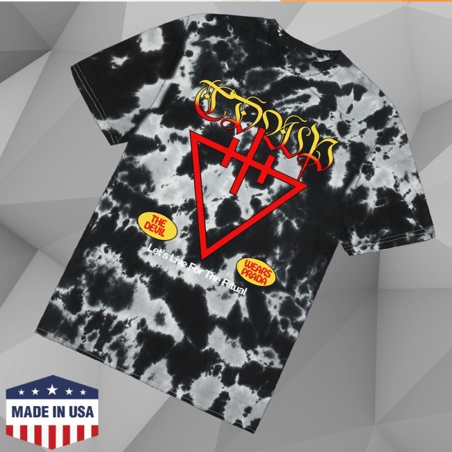 Tdwpband Merch Store Let's Live For The Ritual Tie Dye Tee