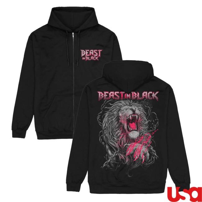 Unleash The Fury Kapuzenjacke Hooded Sweatshirt Beast In Black Unleash The Fury Kapuzenjacke Hooded Sweatshirt