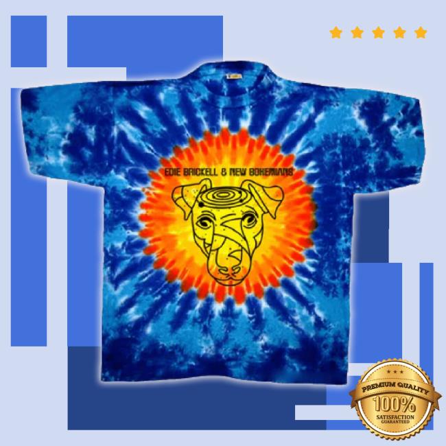 Official Hello Merch Edie Brickell & New Bohemians Sun Blue Tie Dye Sweaters Hellomerch Shop