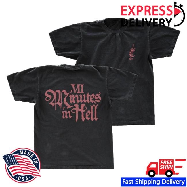 Original Vii Minutes In Hell Classic Shirt Chrissy Costanza Shop Merch Store