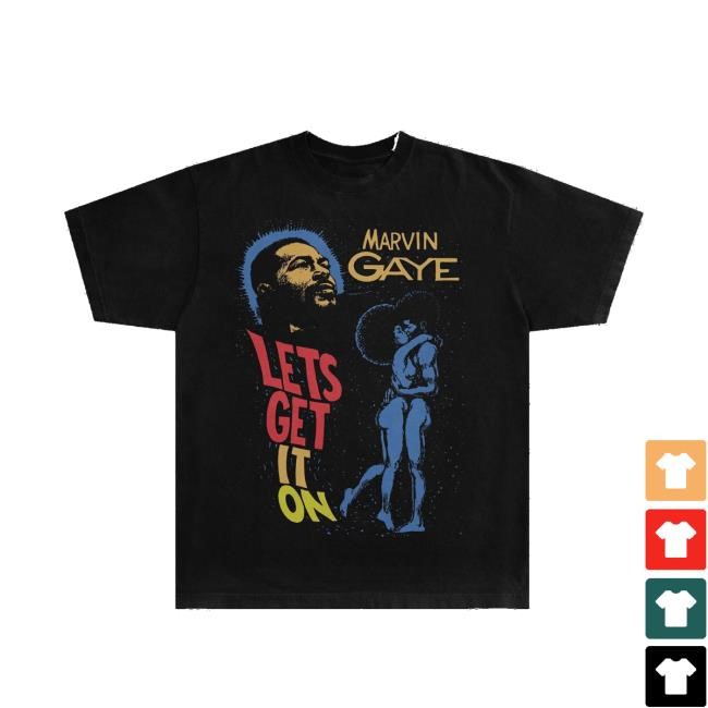 Dogmeat’S Town Store Marvin Gaye Let's Get It On Tank Top Dogmeat’S Town Store Marvin Gaye Let's Get It On Tee