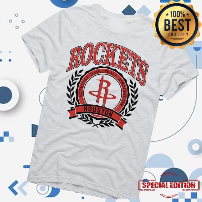 Men's Houston Rockets Homage Collegiate T Shirts Rockets Shop Men's Houston Rockets Homage Collegiate Tank Top