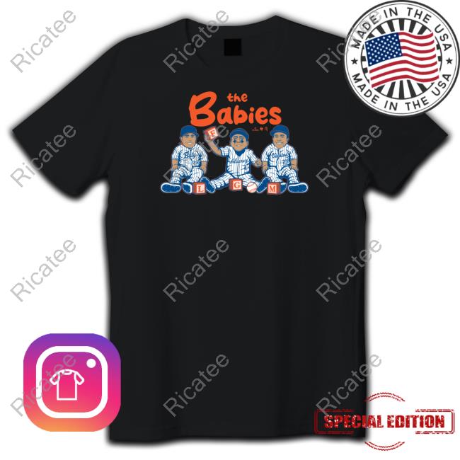 Brett Baty And Francisco Alvarez And Mark Vientos The Babies Tee Shirt Breakingt Merch