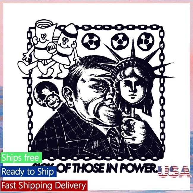 Ideologie Merch Liberty Sick Of Those In Power Hoodie Hasan Piker