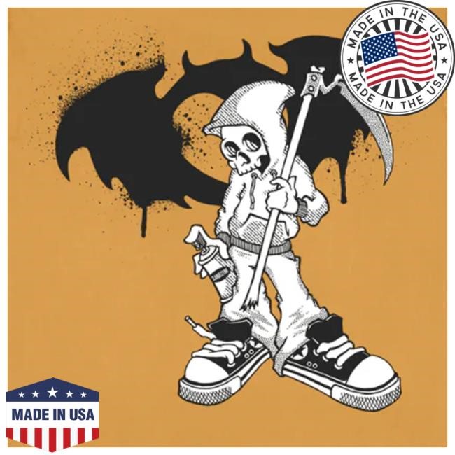 Clandestine Industries Merch Store Shop Graffiti Reaper Classic Shirt
