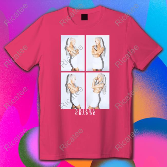 Ariana Grande Photo Grid Tee Ariana Grande Photo Grid T Shirts