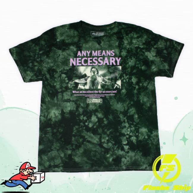 Official Anymeansnecessary Store Exorcist Shirt Bile