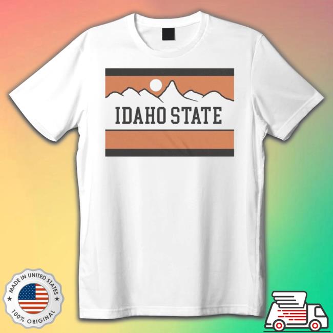 Idaho State Vintage 1984 Cross Country Paint Tee Shirt