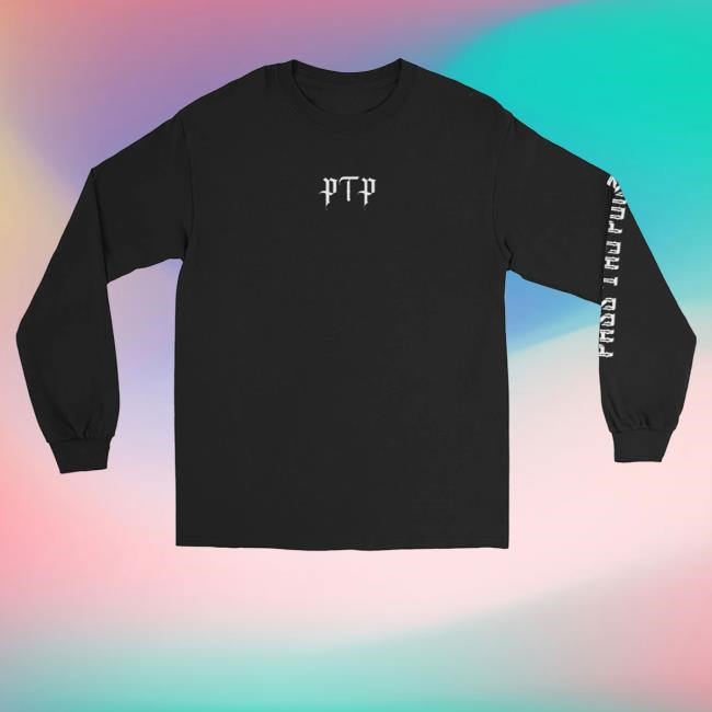 Pass Thy Poison Merch Pass Thy Poison Word Skull Sweatshirt