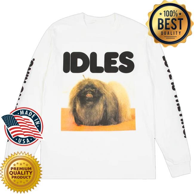 Official Idles Band Merch Dog Longsleeve Hoodie