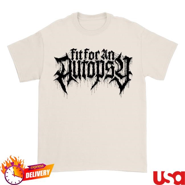 Fit For An Autopsy Merch Store Tnti Tour Tee - Ivory Crewneck Sweatshirt